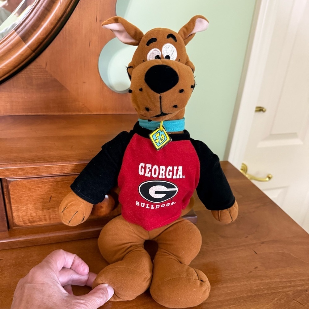 Scooby Doo Georgia Bulldogs Dog Plush‎ Toy - 17 inches